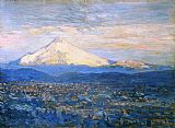 Childe Hassam Canvas Paintings - Mount Hood
